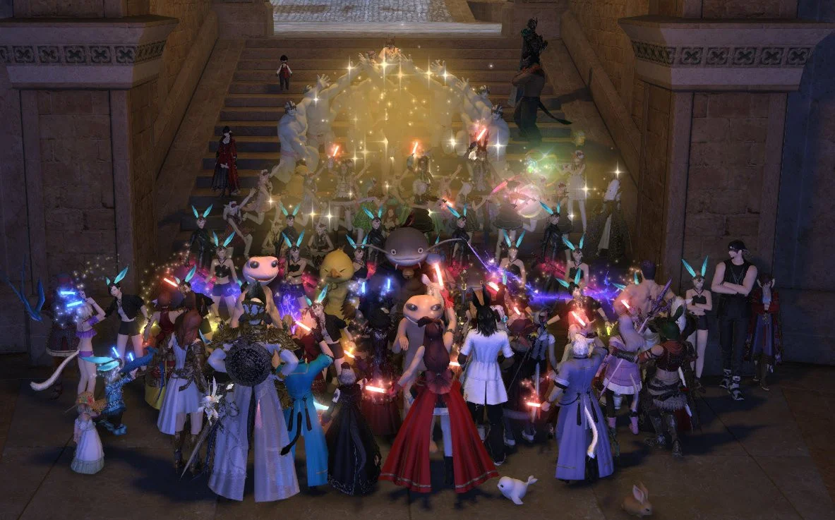 Вход на ролевой сервер Final Fantasy XIV перекрыли кошкодевочками и гигантами - фото 1