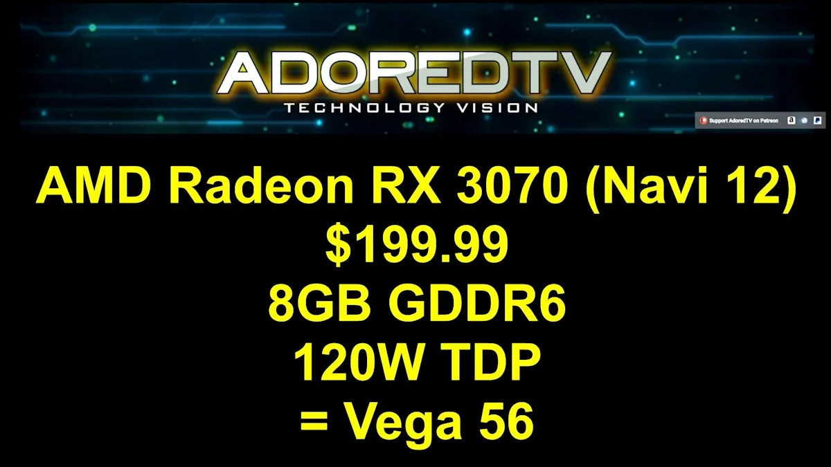 Утечка: AMD готовит линейку видеокарт RX 3000 - фото 2