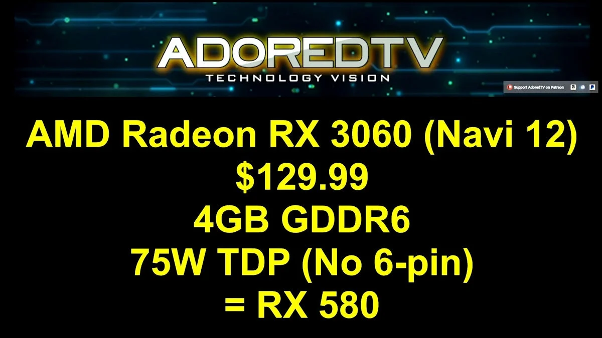 Утечка: AMD готовит линейку видеокарт RX 3000 - фото 1