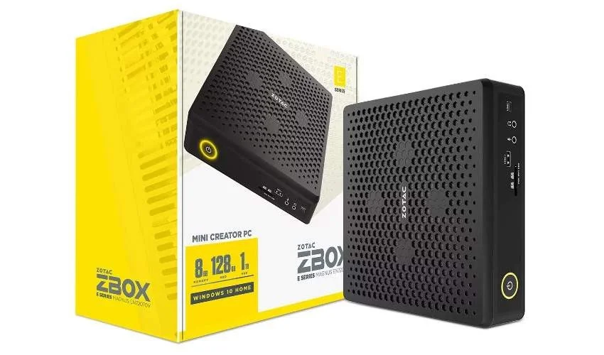 ZOTAC представила ZBOX Magnus E Mini Creator PC с дискретной графикой RTX - фото 1