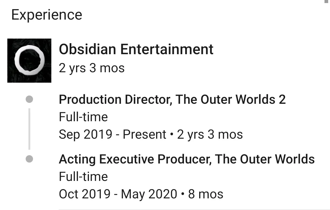 Похоже, Obsidian начала работать над The Outer Worlds 2 ещё до релиза первой части - фото 1