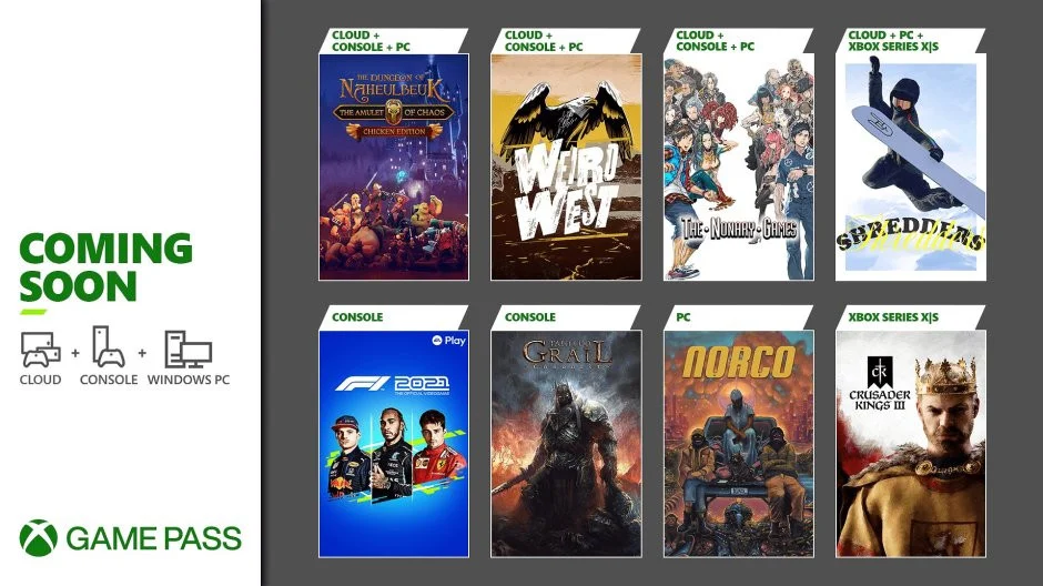 Официально: в Xbox Game Pass добавят F1 2021, Shredders, Norco и ещё 5 игр - фото 1