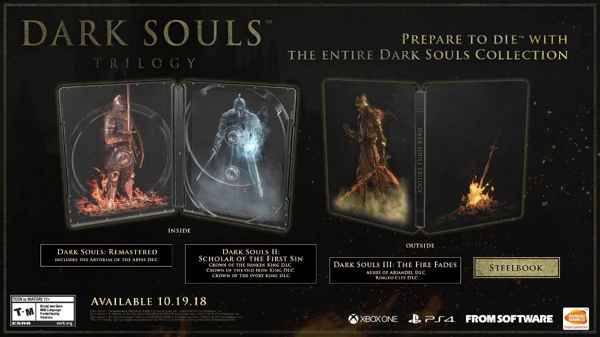 Трилогия Dark Souls выйдет в один день с Battlefield V - фото 1