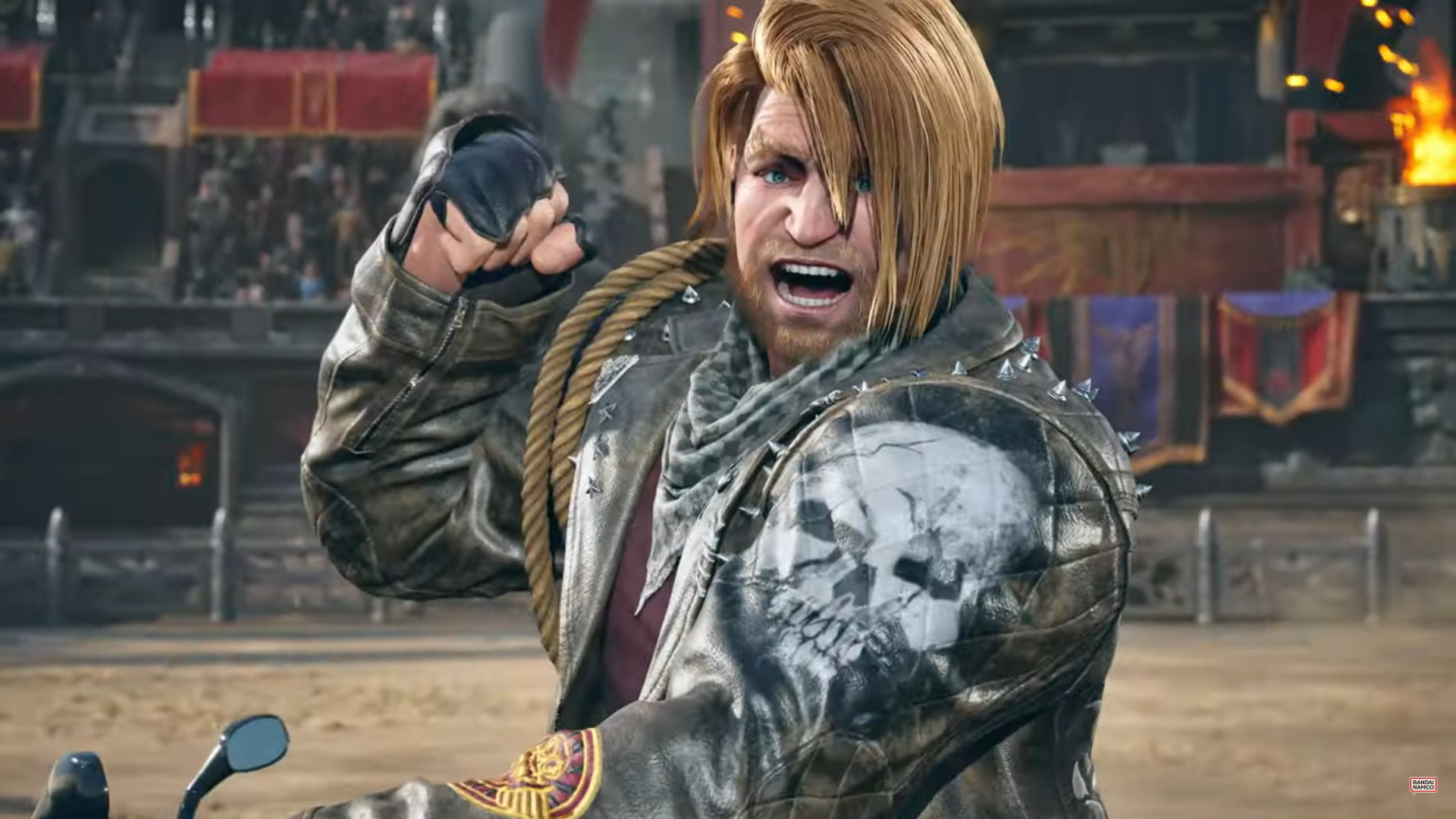 Свирепого Пола Феникса на байке показали в новом трейлере Tekken 8 - изображение обложка