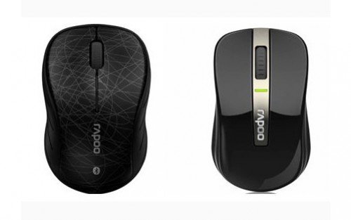 Мыши Rapoo 6080 и 6610 подключаются по интерфейсу Bluetooth - изображение обложка