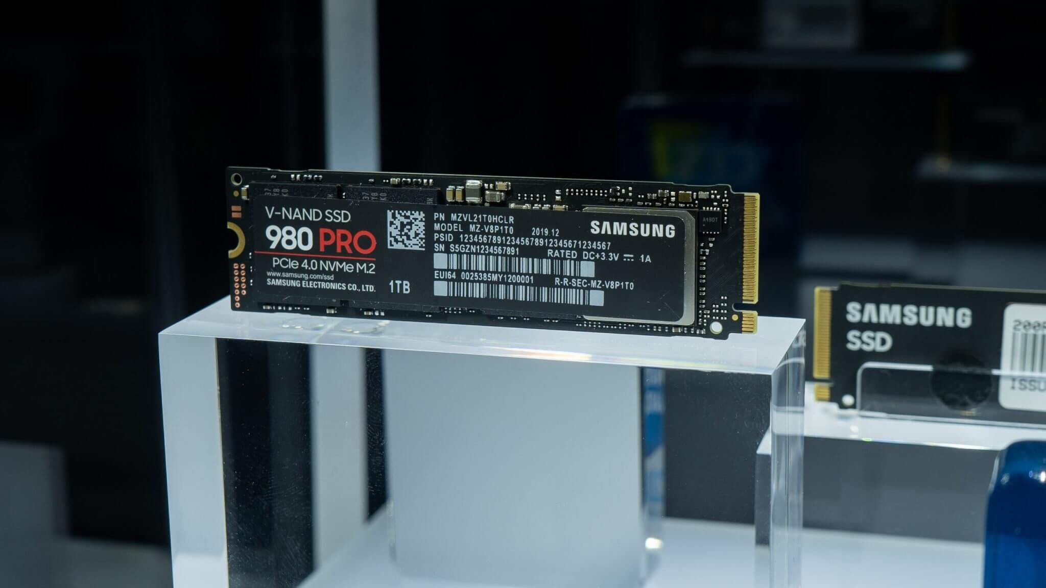 Samsung готовит NVMe SSD модели 980 PRO — ёмкостью до 1 ТБ - изображение обложка
