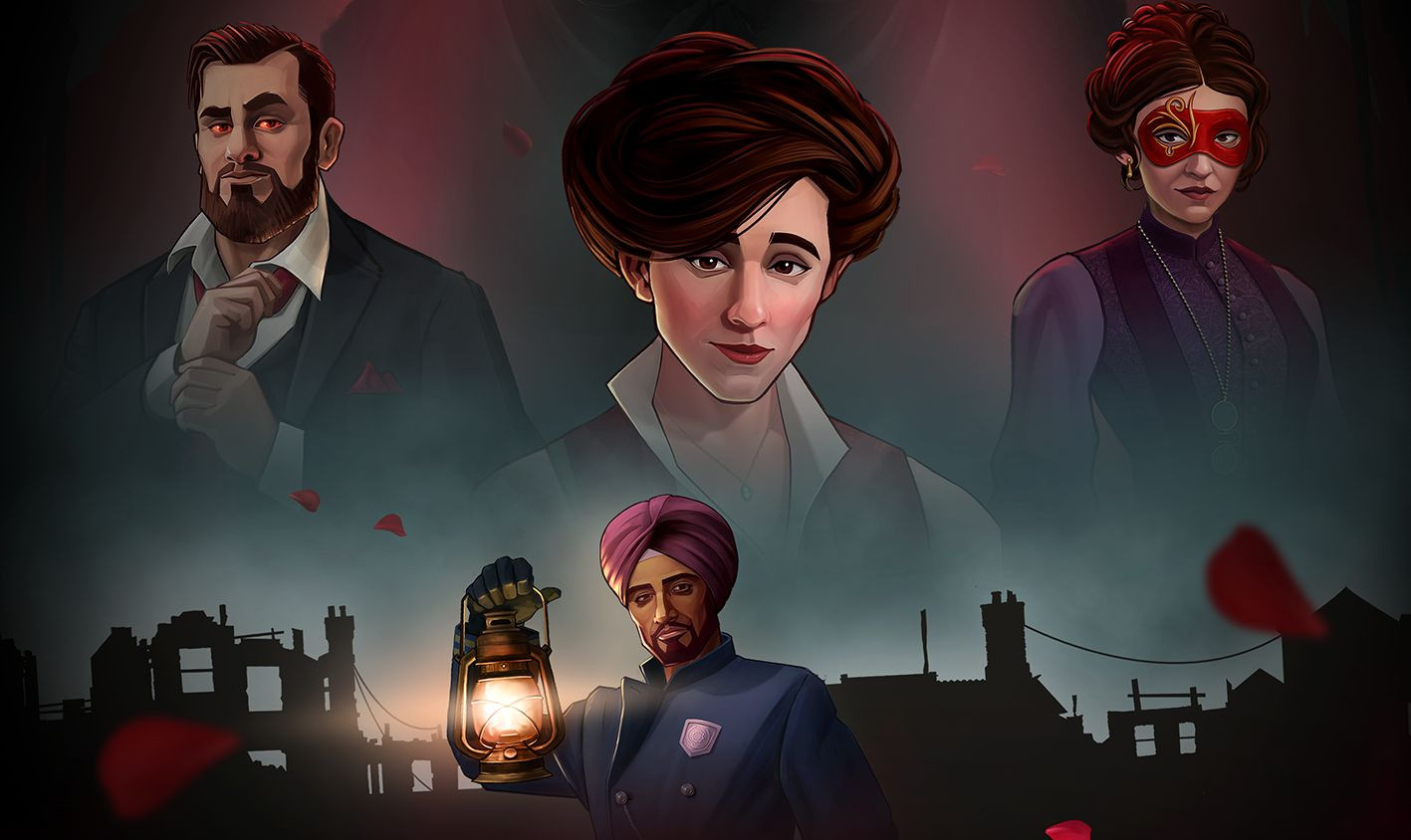 Романтический детектив Mask of the Rose выходит 8 июня - изображение обложка