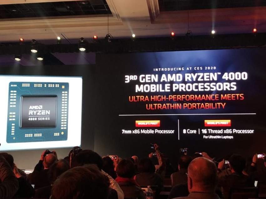 AMD представила мобильные процессоры Ryzen 4000 - изображение обложка