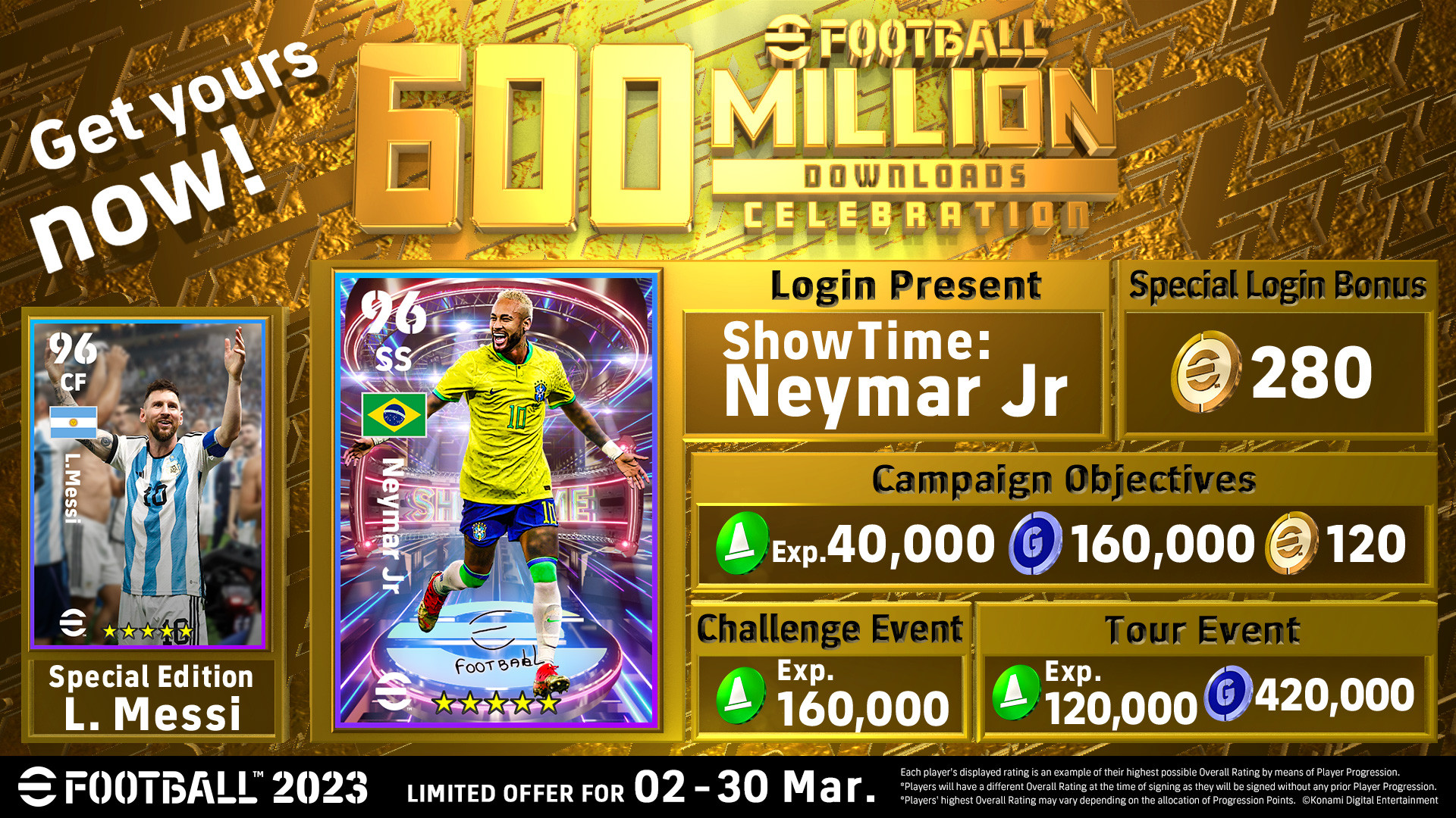 Мобильную версию eFootball 2023 скачали более 600 миллионов раз по всему миру - изображение 1 Мобильную версию eFootball 2023 скачали более 600 миллионов раз по всему миру - фото 1