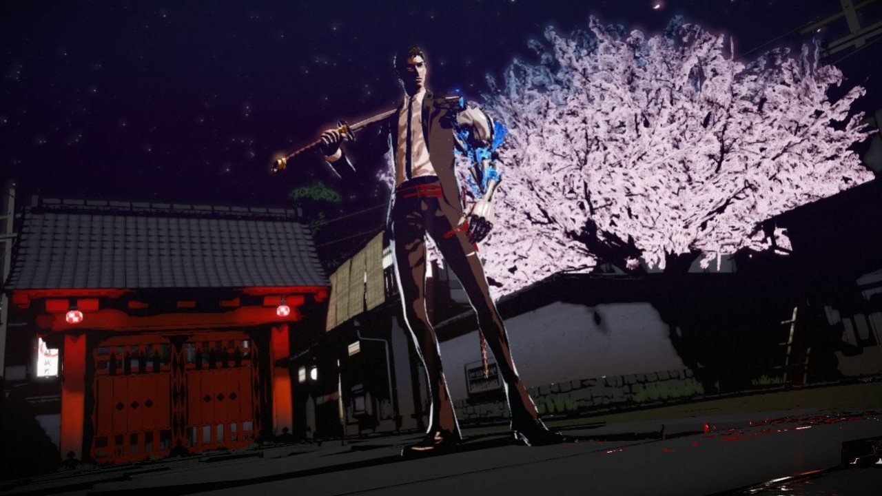 Герою Killer is Dead придется иметь дело с якудза верхом на тиграх - изображение обложка