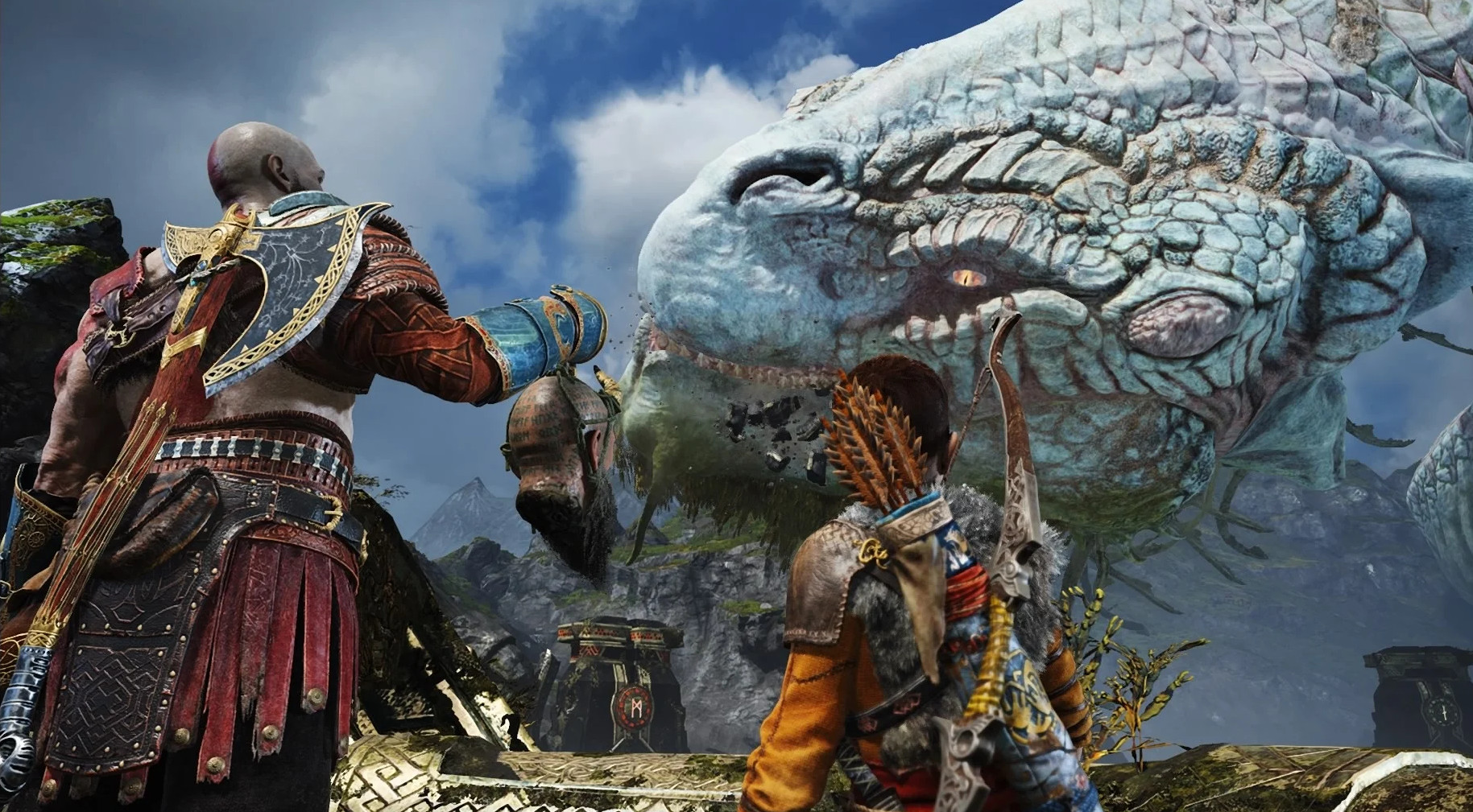 Пиковый онлайн God of War в Steam подбирается к 50 тысячам игроков - изображение обложка