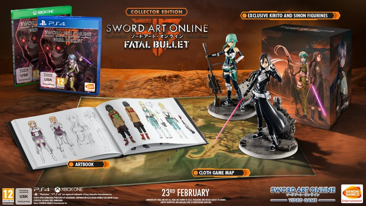 Sword Art Online: Fatal Bullet выйдет в Европе в феврале - фото 2