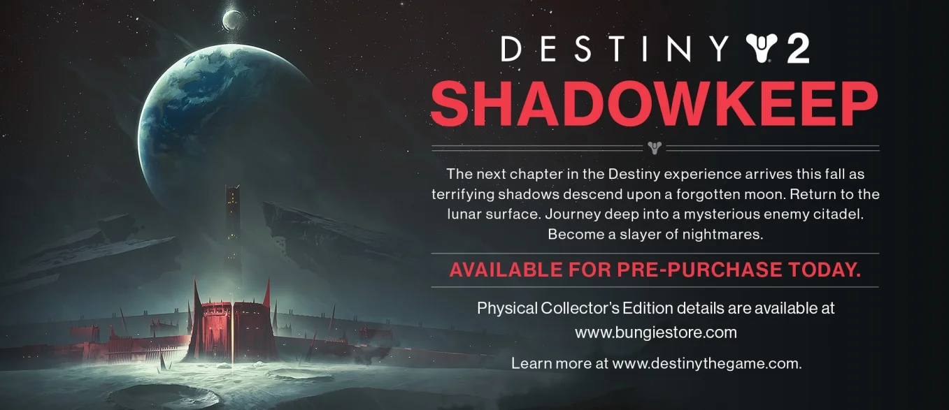 Утечка: осенью для Destiny 2 выйдет новое расширение — в нём игроки вернутся на Луну - фото 1