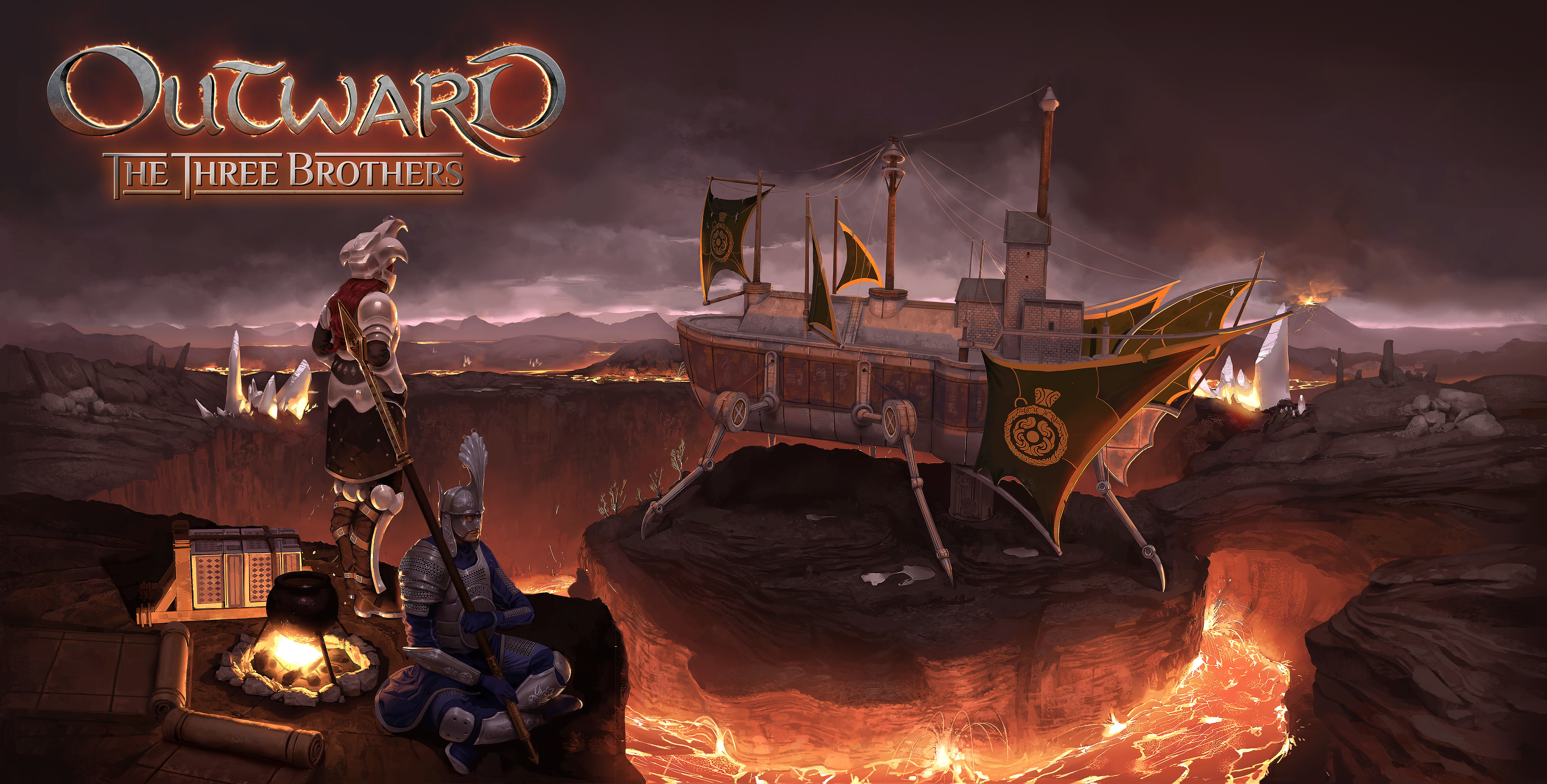 Второе дополнение к Outward назвали The Three Brothers - изображение обложка
