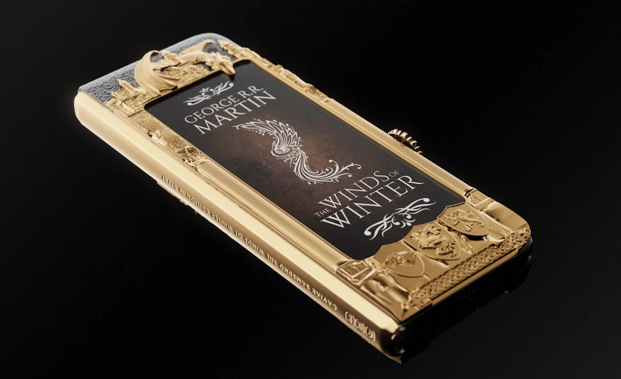 Caviar выпустила складной смартфон Samsung Galaxy Fold на тему «Игры престолов» - фото 2