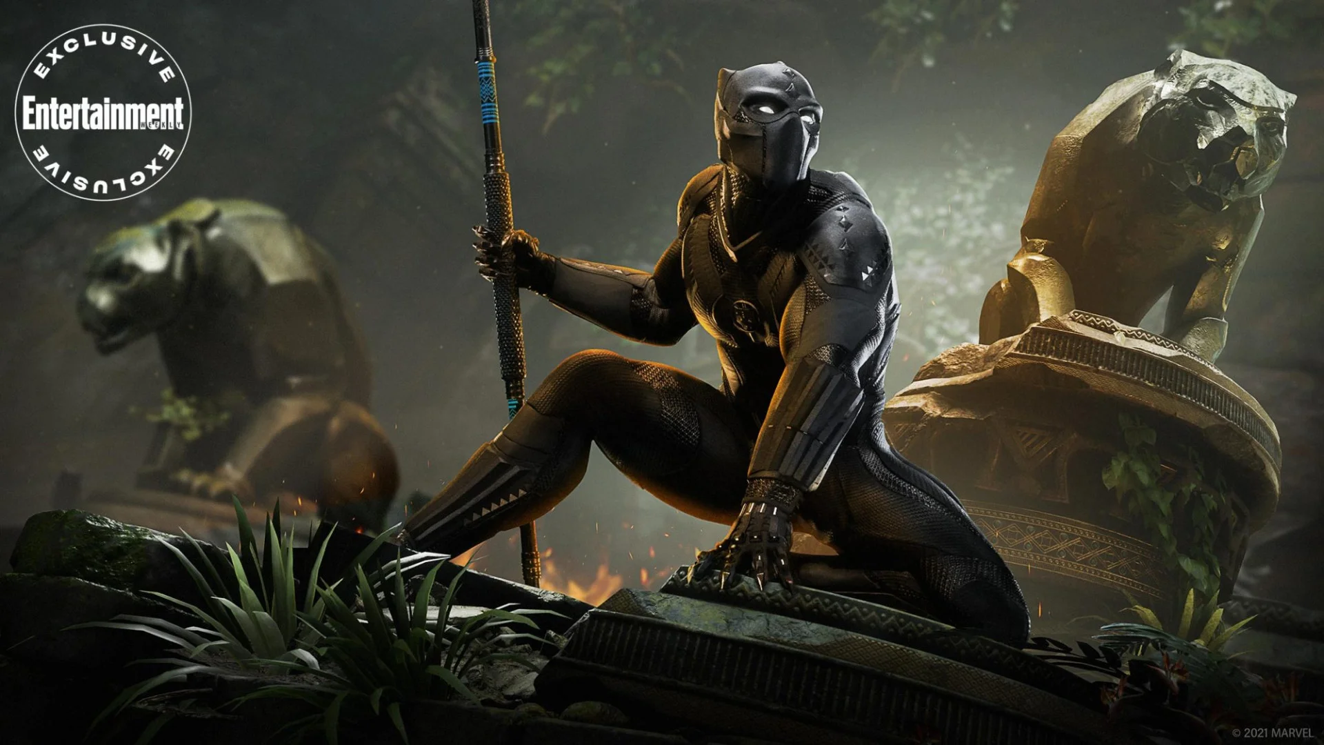 Чёрная пантера во «Мстителях» Square Enix зазвучит голосом Кратоса из God of War - фото 1