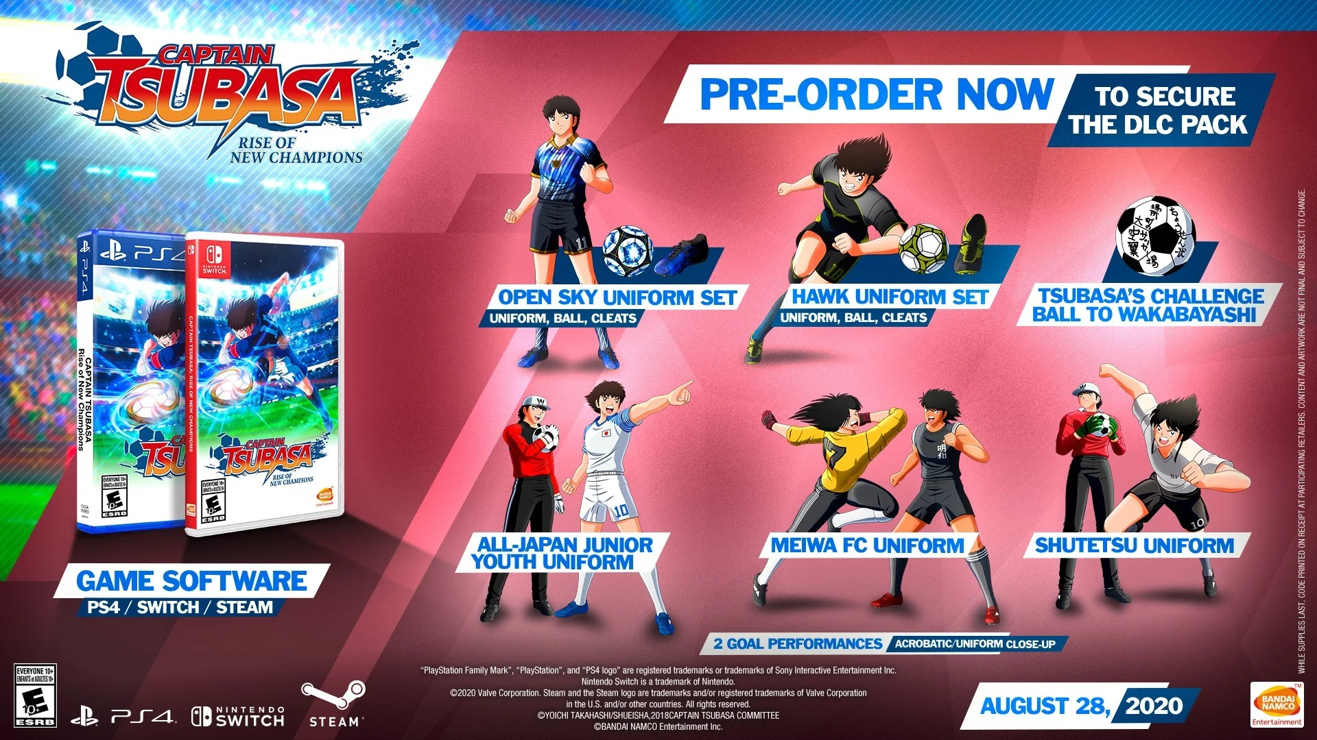 Супергеройский футбол Captain Tsubasa: Rise of New Champions выходит в августе - фото 1