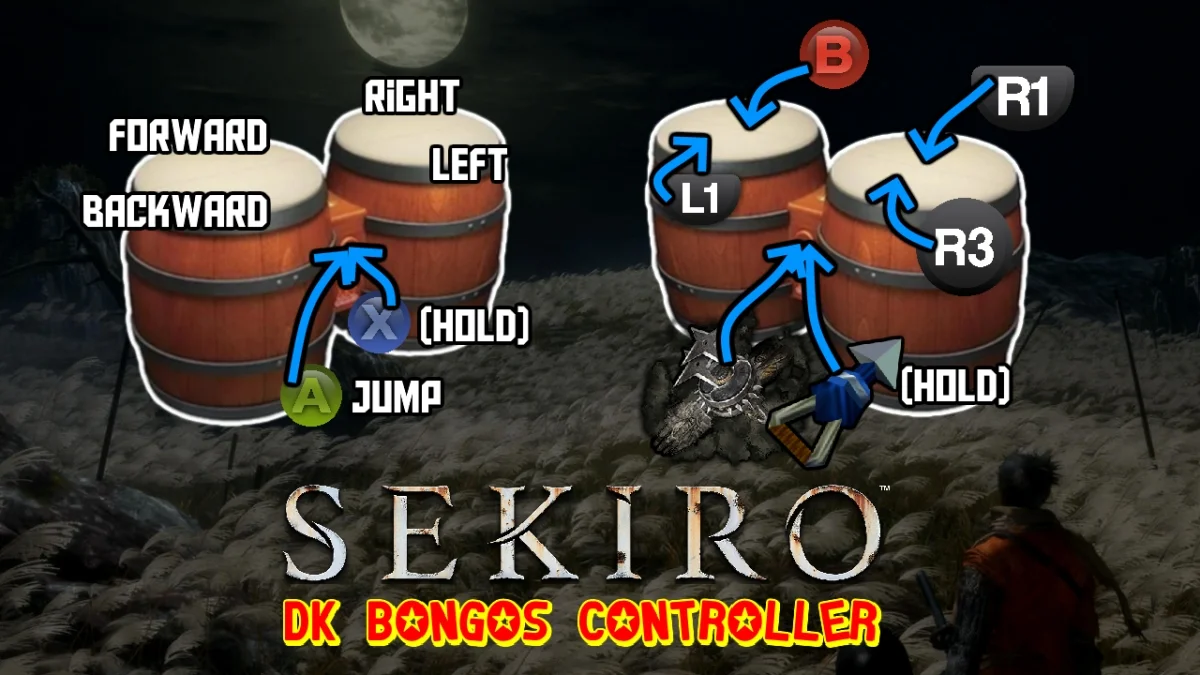 Sekiro: Shadows Die Twice прошли на бонго от Donkey Konga - фото 1