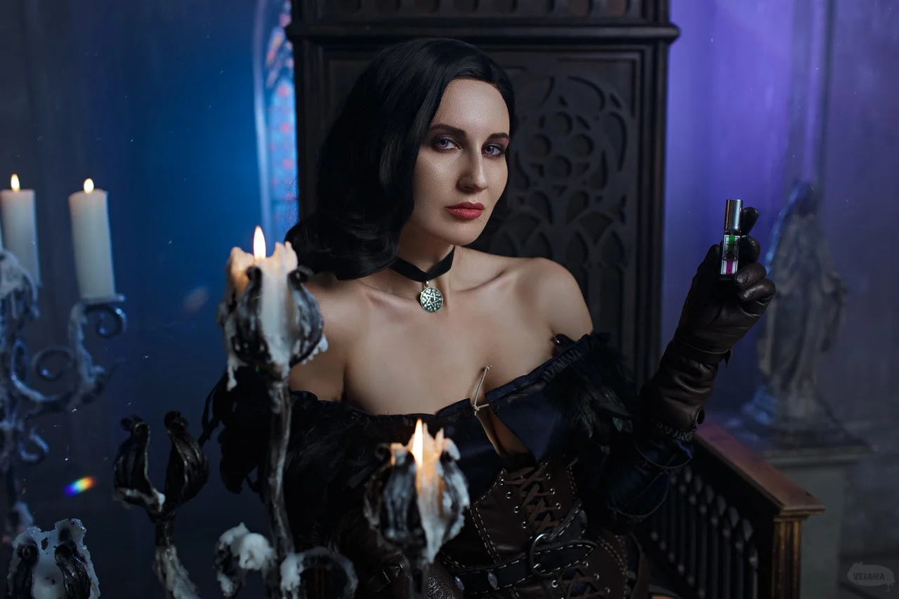 The witcher 3 yennefer cosplay фото 43