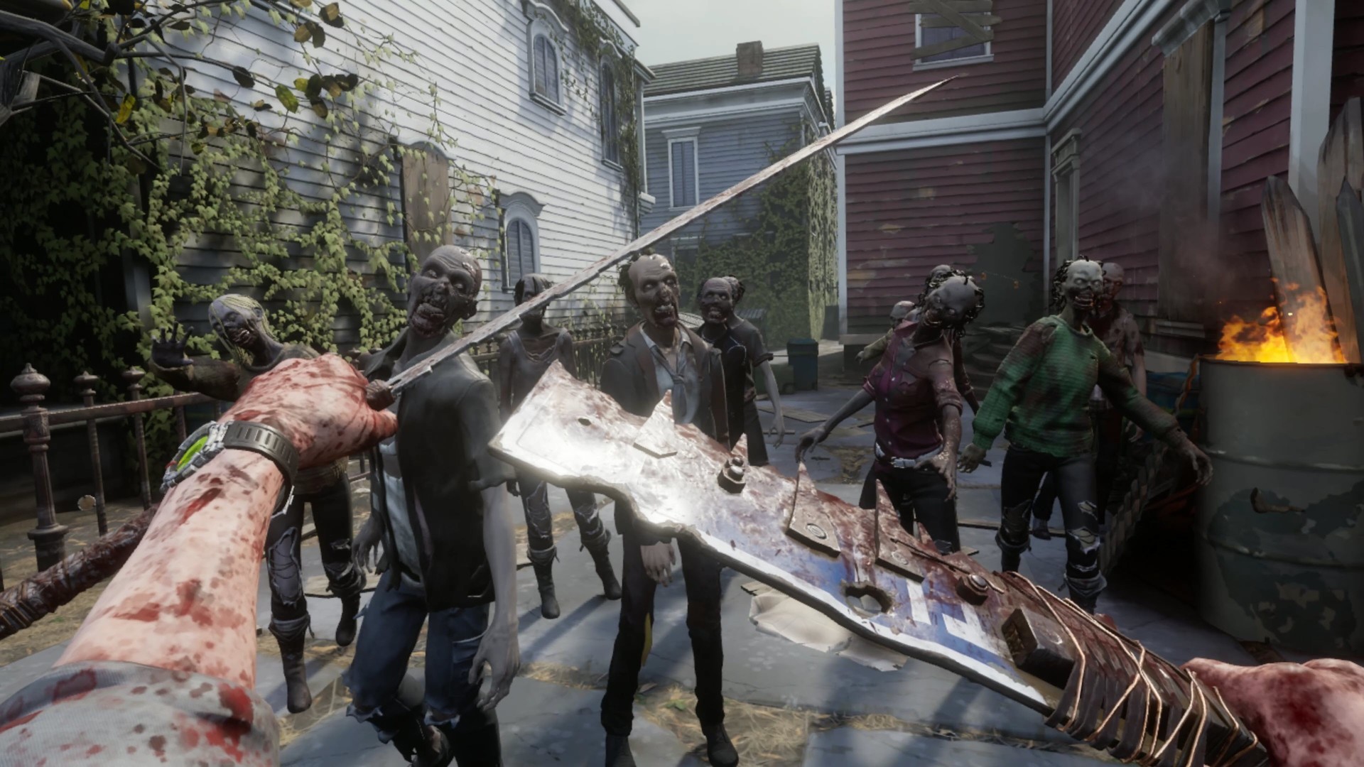 Опубликована запись игрового процесса The Walking Dead: Saints & Sinners - изображение обложка