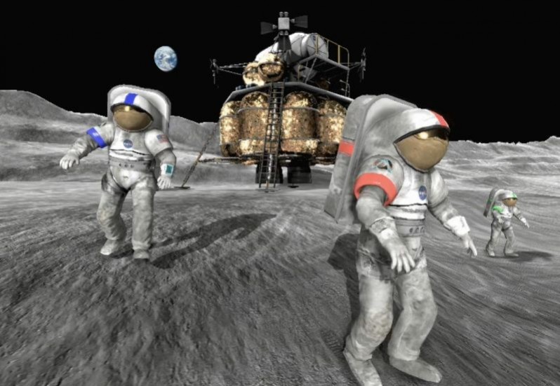 Бесплатный полет на Луну - изображение обложка