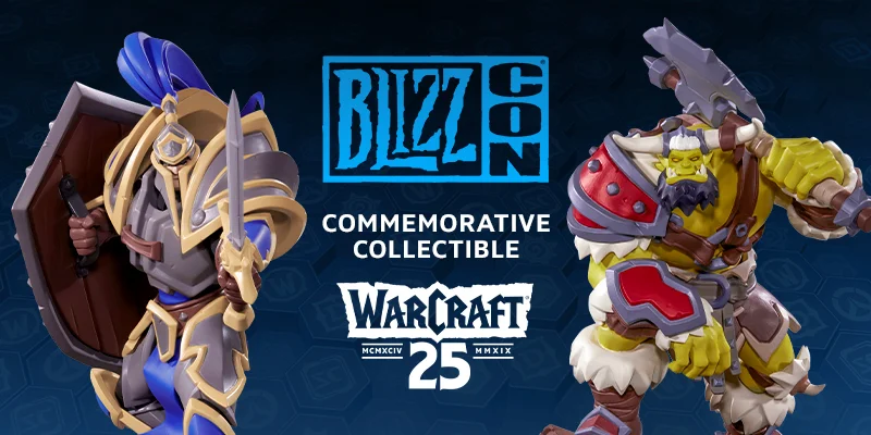 Гостям BlizzCon 2019 подарят памятные статуэтки к юбилею Warcraft - фото 1