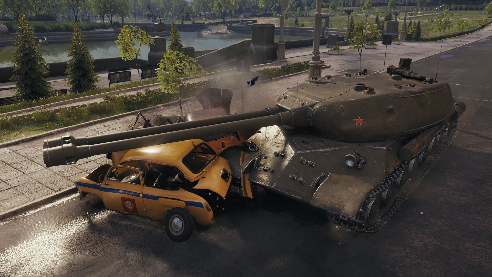 В World of Tanks пожалуют советские двухствольные танки - изображение обложка