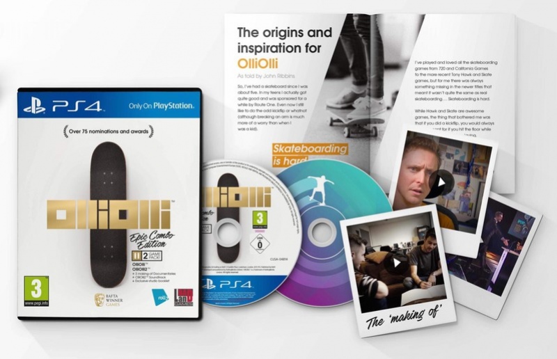 Владельцы PS4 смогут купить дисковые версии обеих частей OlliOlli - фото 1