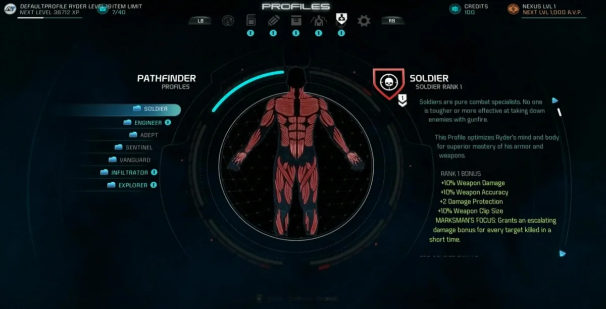 BioWare показала ролевую систему Mass Effect: Andromeda - фото 1