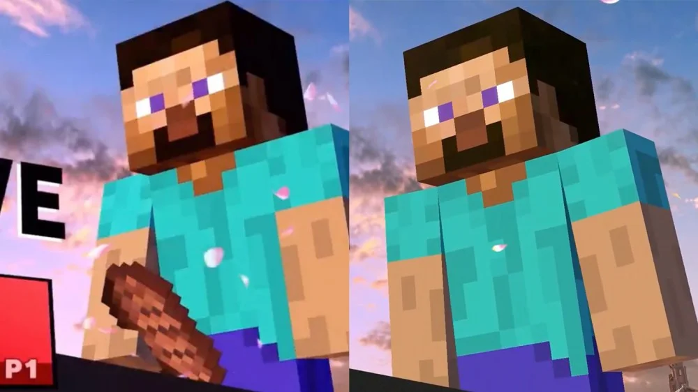 В Super Smash Bros. Ultimate вырезали двусмысленное «мясо» Стива из Minecraft - фото 1