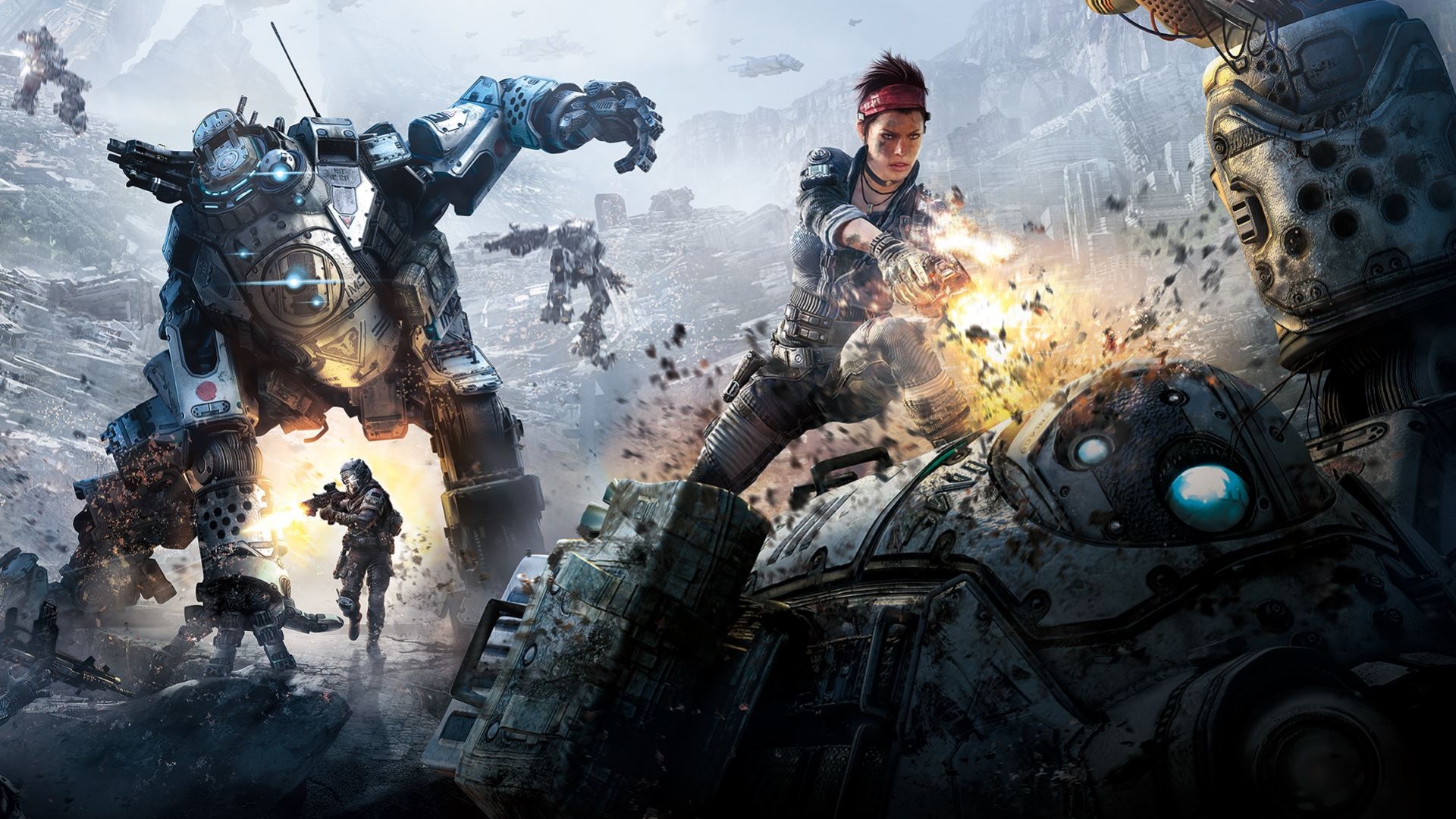 Respawn Entertainment показала два трейлера Titanfall 2 - изображение обложка