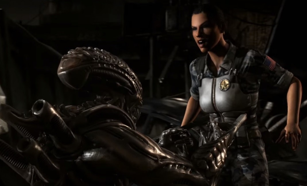 В трейлере дополнения для Mortal Kombat X показали геймплей за Чужого - изображение обложка