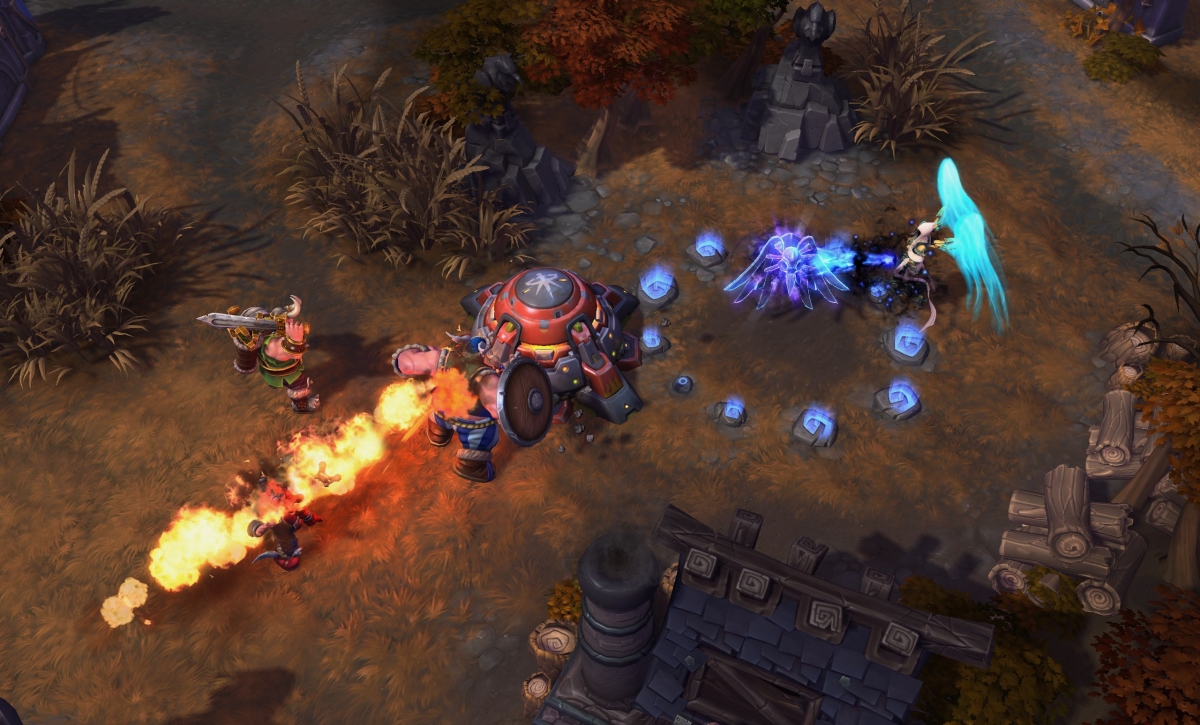 В Heroes of the Storm пришёл огнемётчик по прозвищу Блэйз - изображение 2 В Heroes of the Storm пришёл огнемётчик по прозвищу Блэйз - фото 2