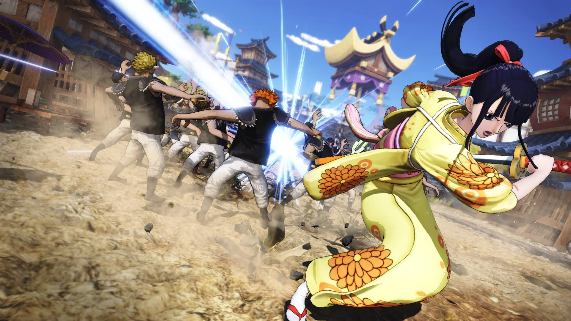 Bandai Namco представила первые изображения Кику в One Piece: Pirate Warriors 4 - фото 1