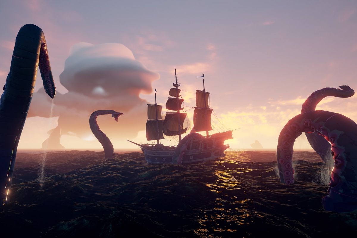 В Sea of Thieves разверзнется «Ненасытная пучина» - изображение обложка