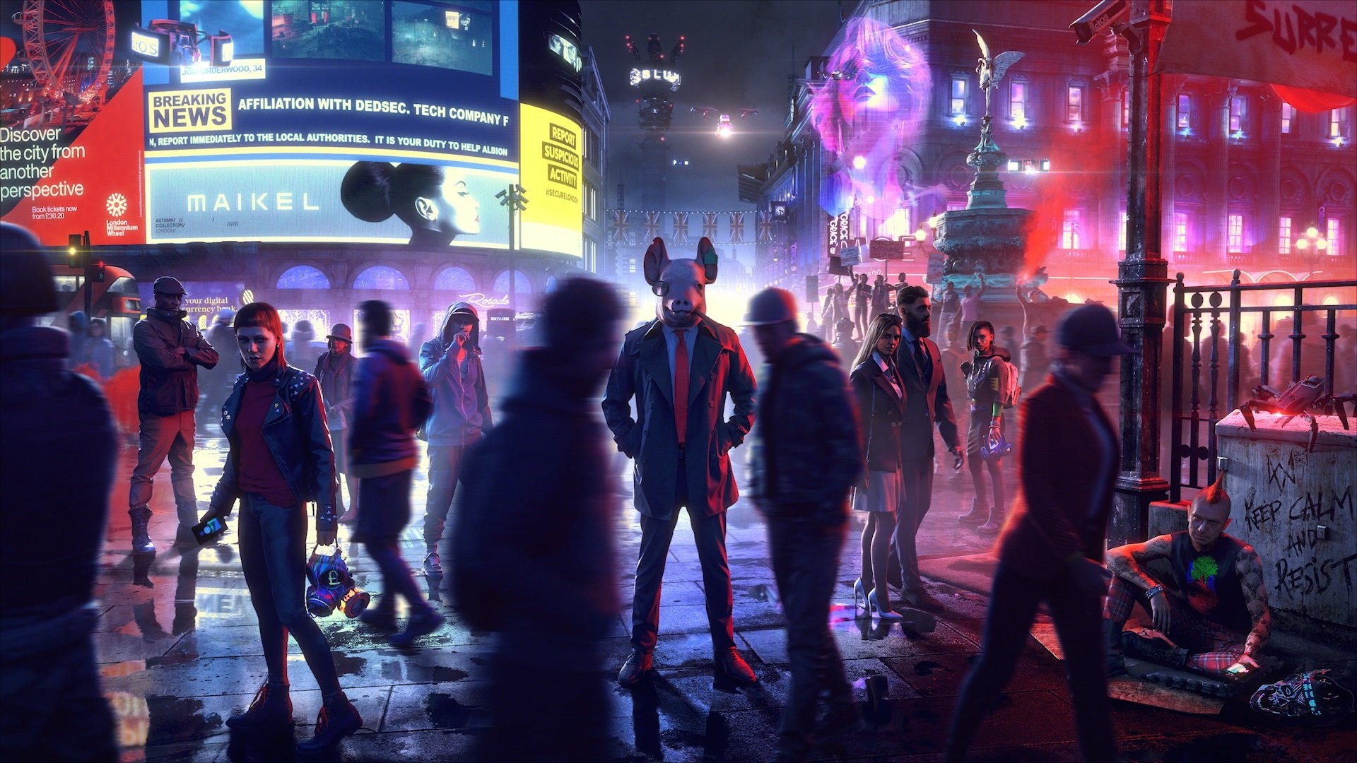 Ubisoft на Е3 2019 — Watch Dogs Legion, Rainbow Six Quarantine, Uplay+ - изображение обложка