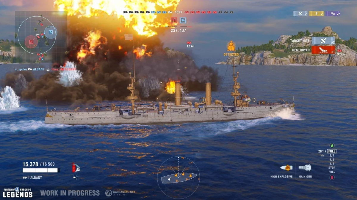 Консольную World of Warships: Legends представили на gamescom 2018 - фото 1
