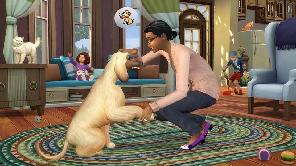 В The Sims 4 появятся котики и песики: ЕА анонсировала дополнение Cats & Dogs - фото 2