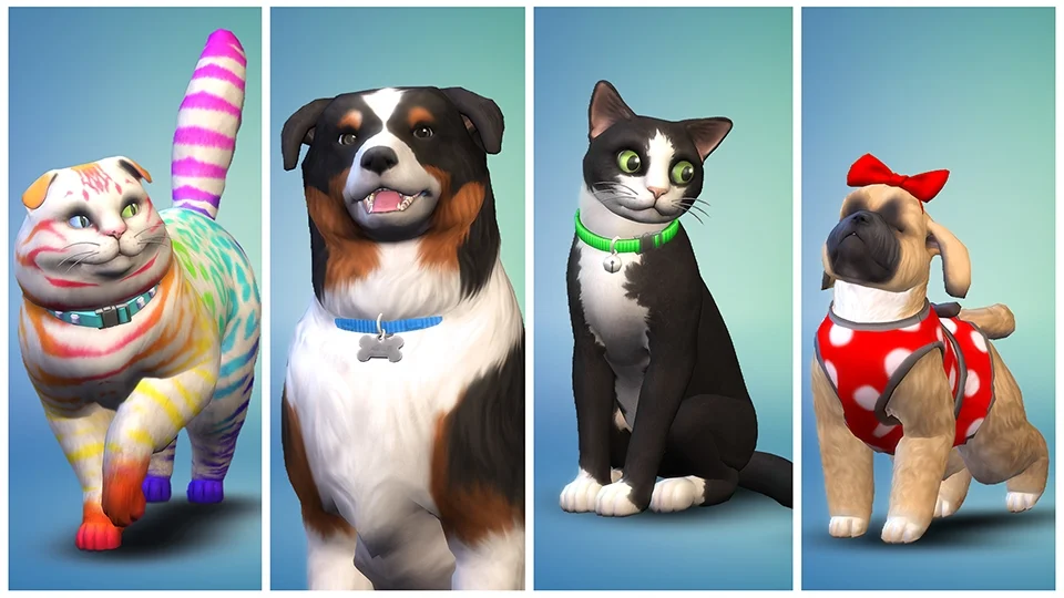 В The Sims 4 появятся котики и песики: ЕА анонсировала дополнение Cats & Dogs - фото 1