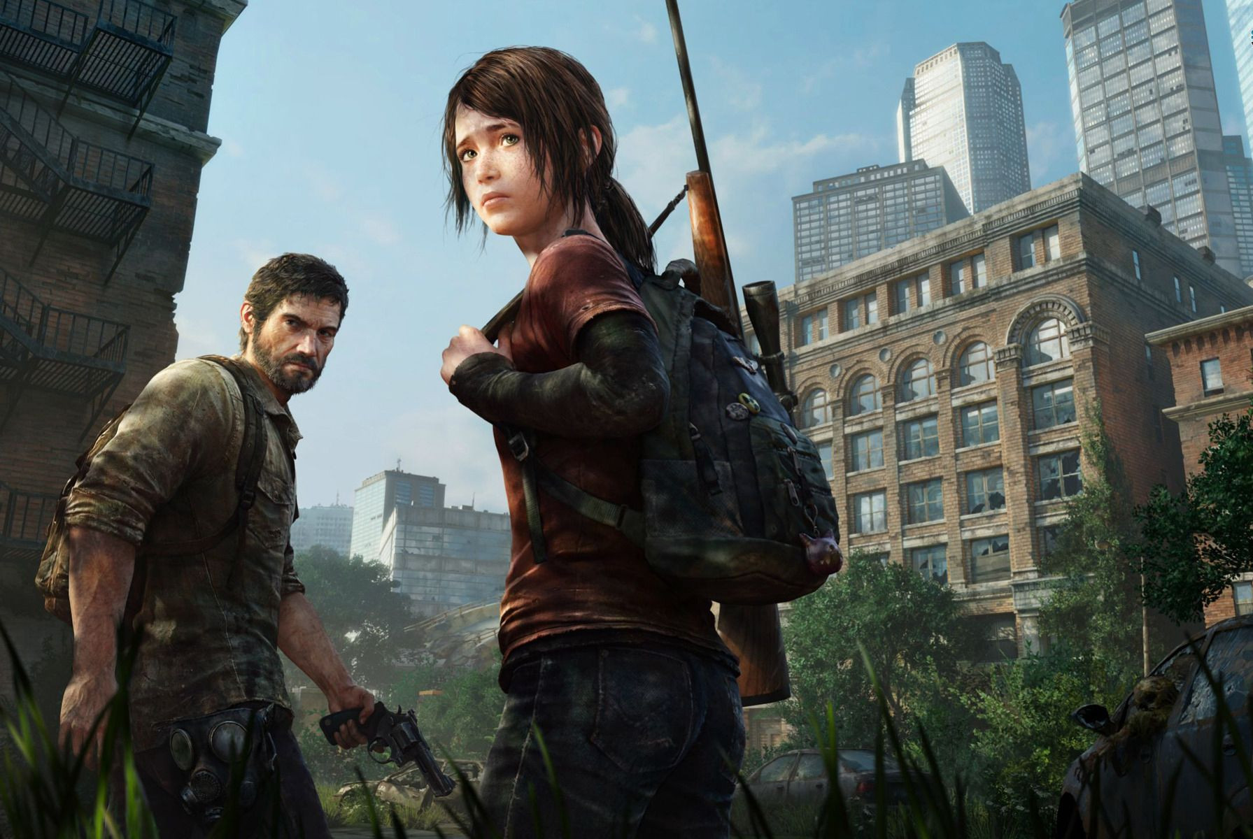 В сети появились новые фото со съёмок сериала The Last of Us с главными героями - изображение обложка