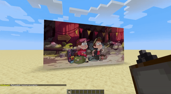 В Minecraft теперь можно посмотреть Gravity Falls и не только - фото 2