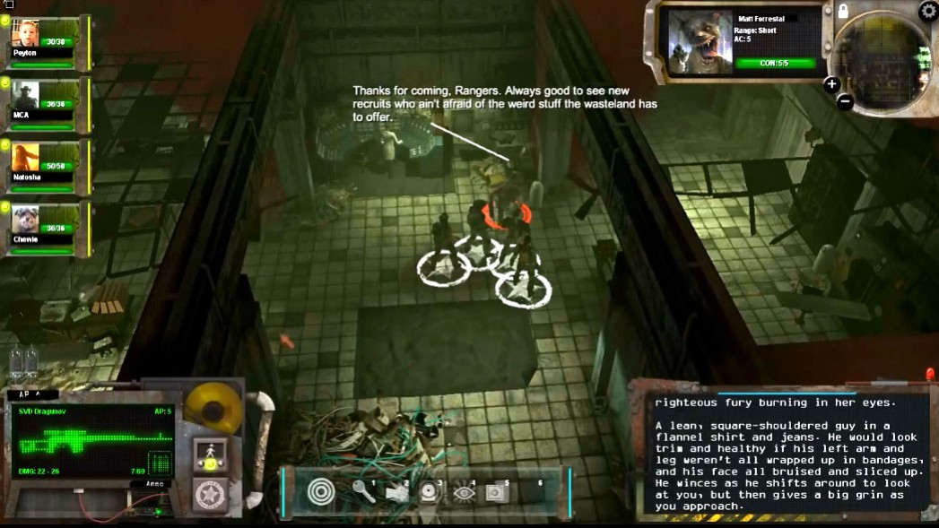 Опубликован первый геймплейный ролик Wasteland 2 - изображение обложка