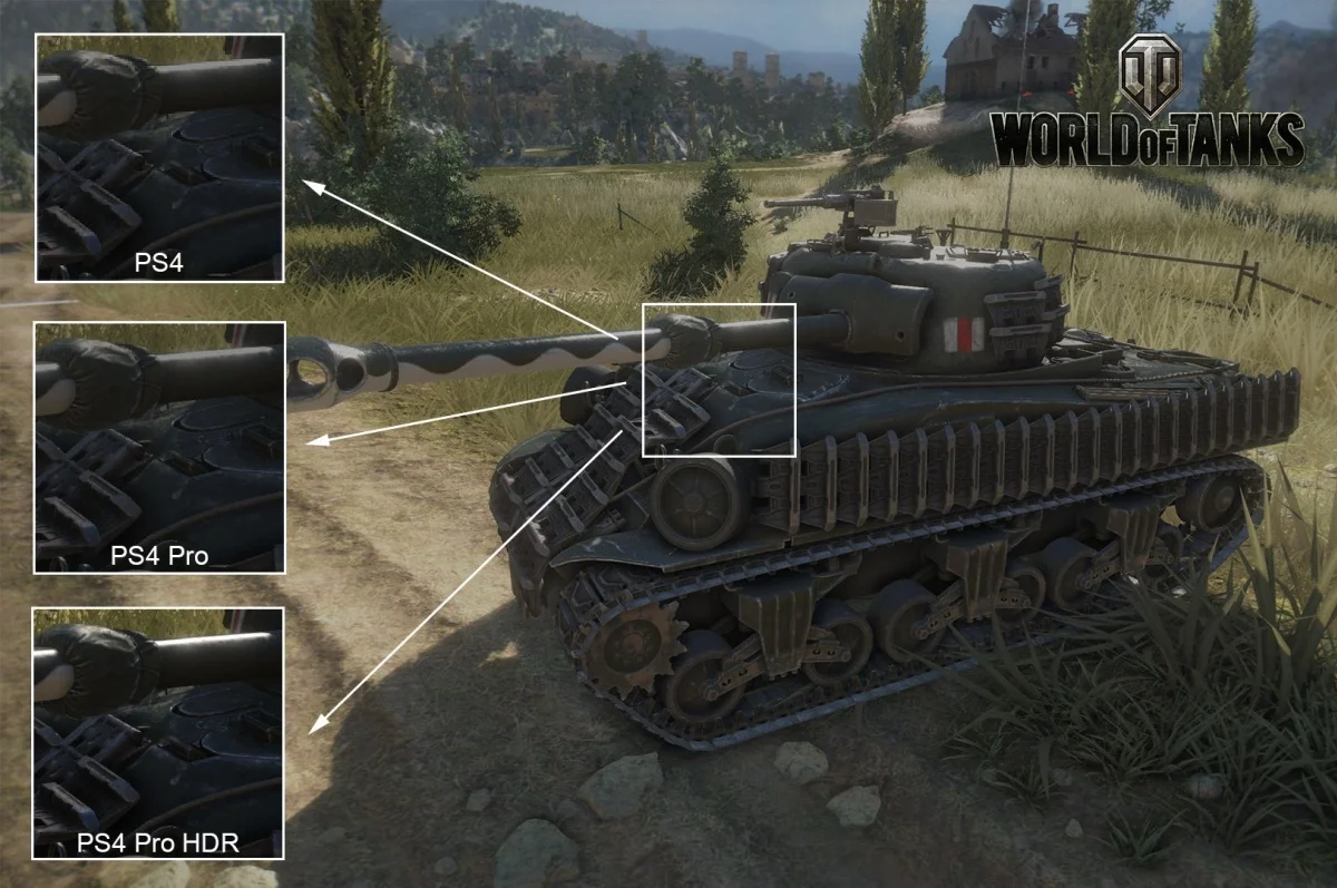 World of Tanks подготовилась к выходу PS4 Pro - фото 2