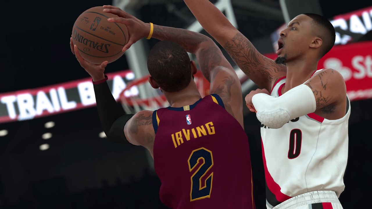 NBA 2K18 получил дебютный трейлер, а NBA Live 18 — саундтрек - изображение обложка