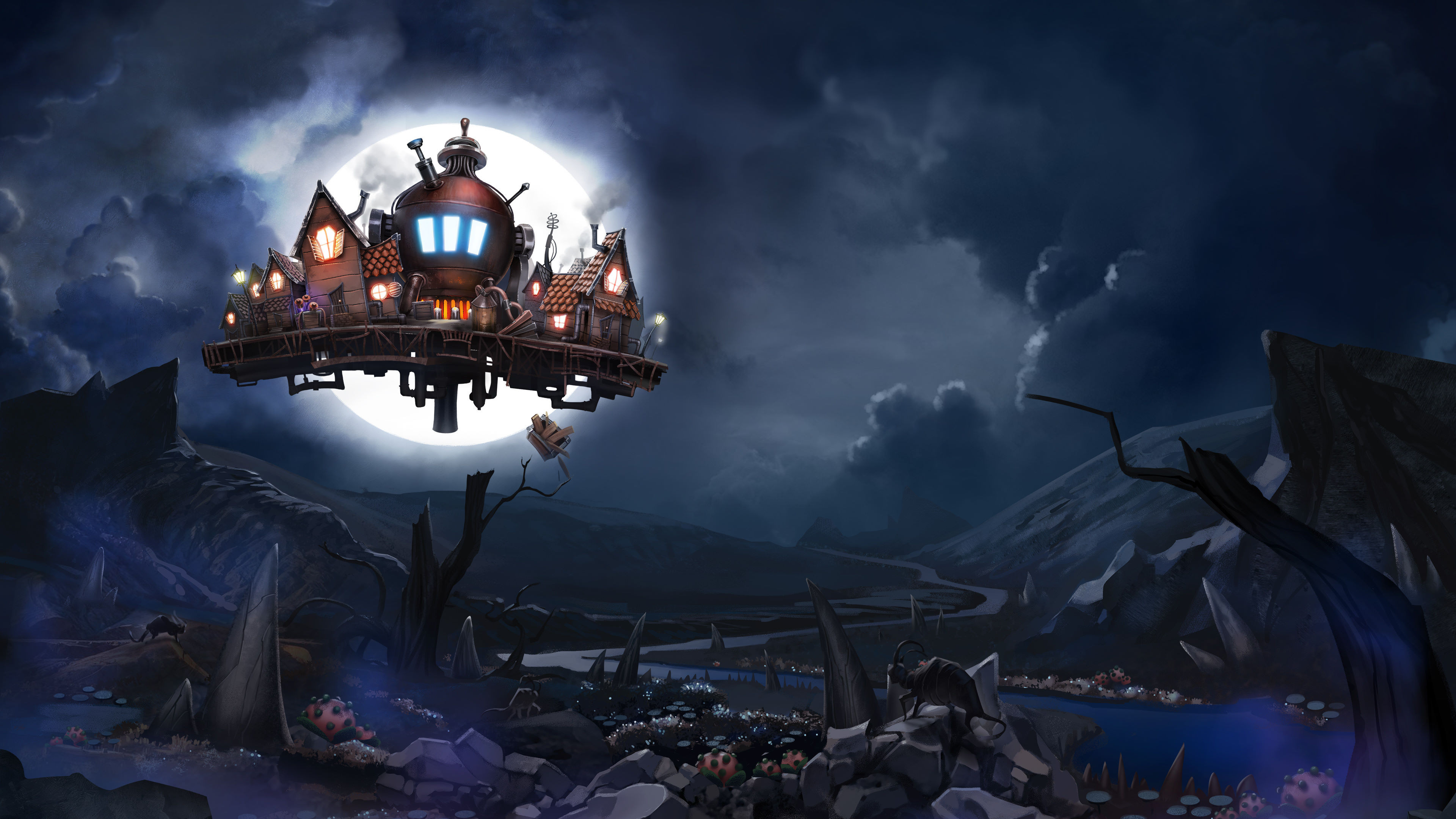 Dream Engines: Nomad Cities выходит в ранний доступ 14 июля - изображение обложка