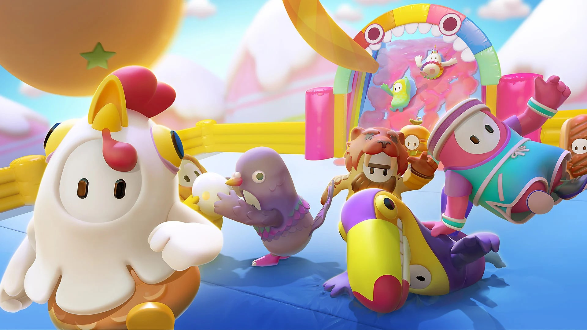 Fall Guys получила геймплейный трейлер к запуску бесплатной версии - изображение обложка