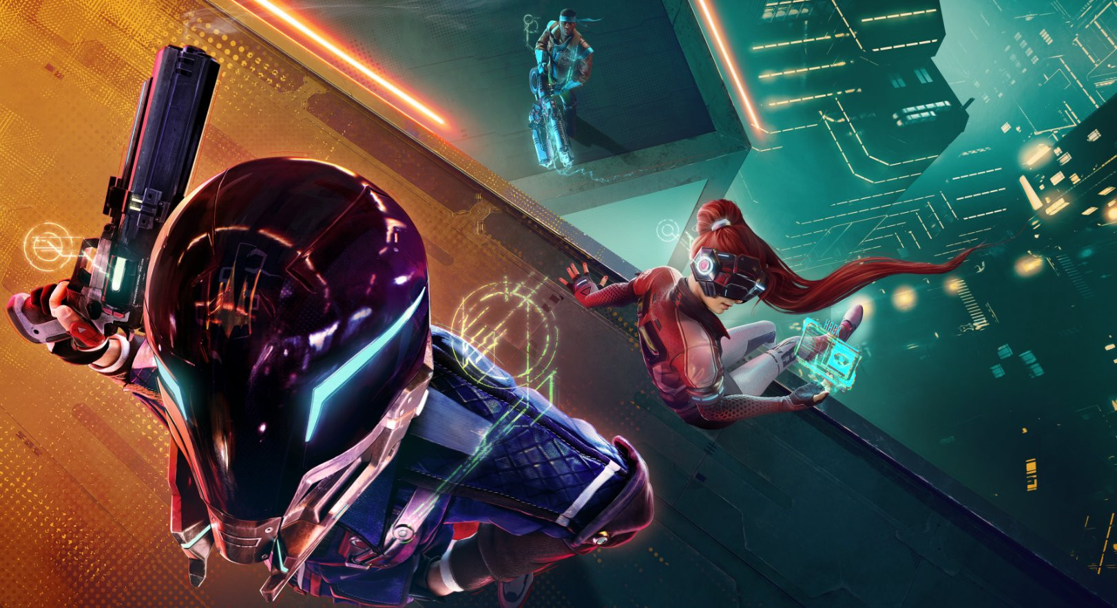 Ubisoft начала тизерить королевскую битву Hyper Scape — анонс 2 июля - изображение обложка