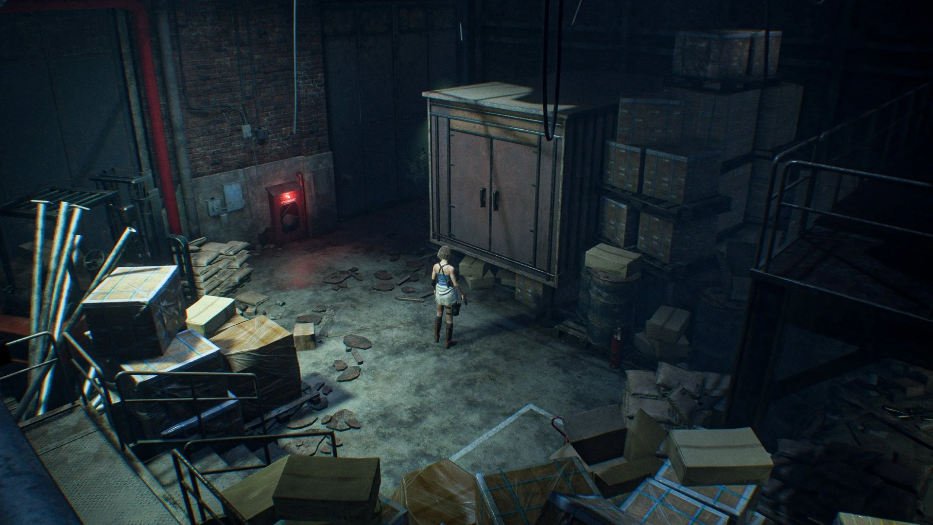 Как ремейк Resident Evil 3 может выглядеть с классической камерой? - фото 6