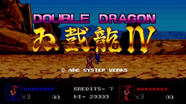 Авторы Double Dragon 4 показали трейлер в стиле 1980-х - изображение обложка