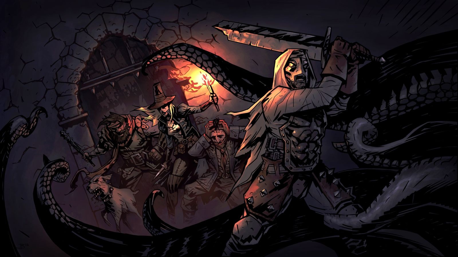 Darkest Dungeon появится на Nintendo Switch - изображение обложка